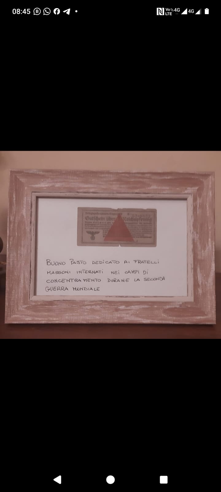 Una delle poche logge di massoni fondate all’interno di un campo di concentramento&nbsp;nazista